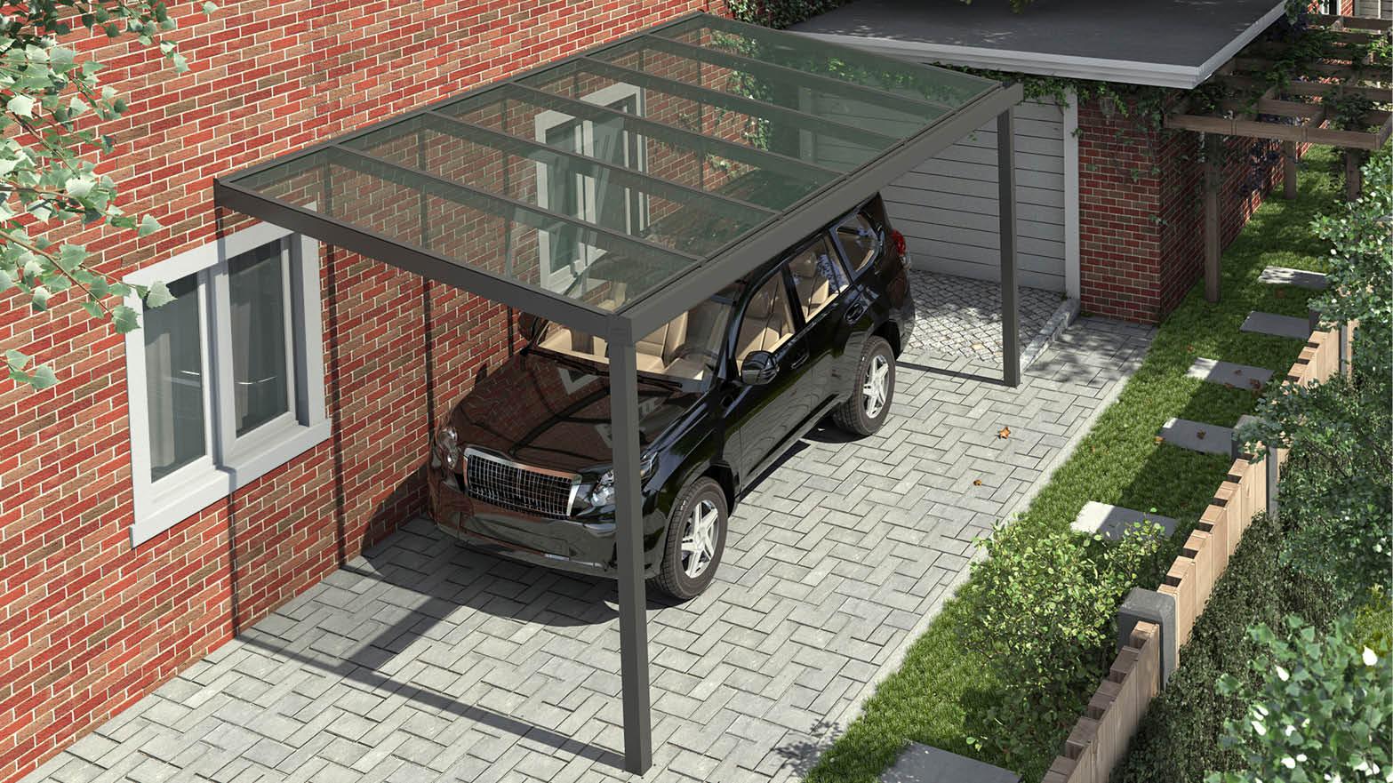 Carport mit Glasdach Carport mit Glasdach