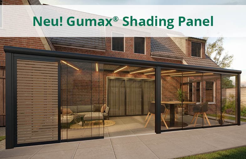 Shading Panel für terrassenüberdachungen