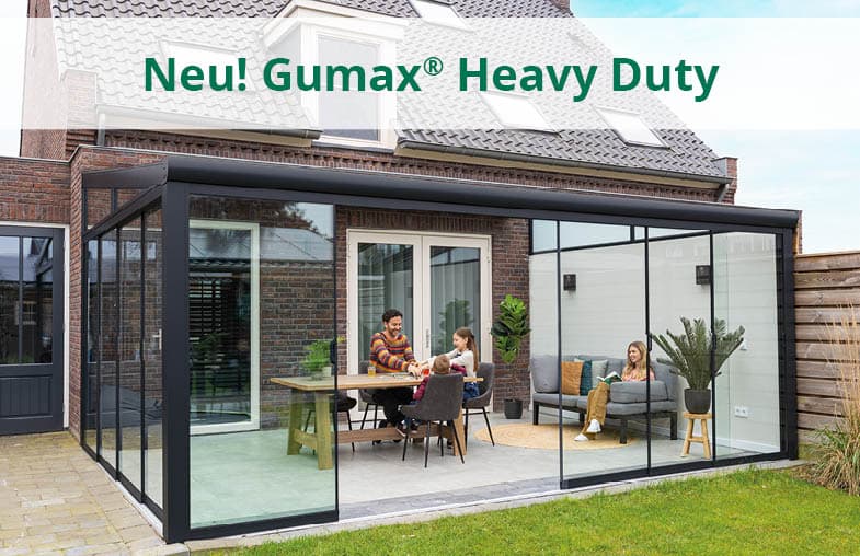 Heavy Duty Terrassenüberdachung Alu